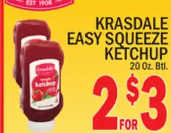 C Town Krasdale easy squeeze ketchup offer