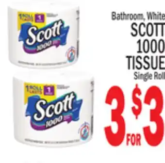 C Town Scott 1000 tissue offer