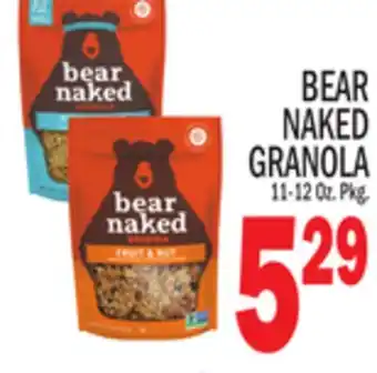 C Town Bear naked granola offer