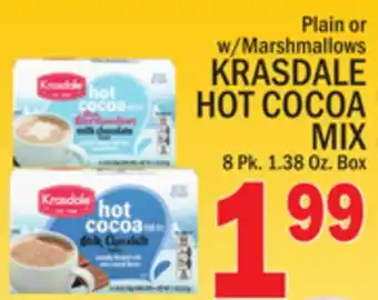 C Town Krasdale hot cocoa mix offer