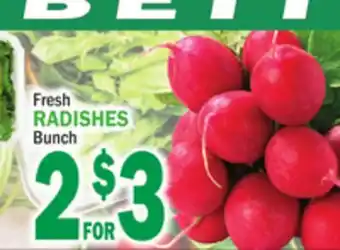 C Town Radishes offer