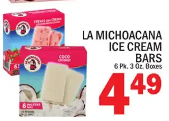 C Town La michoacana ice cream bars offer