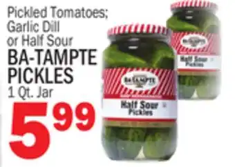 C Town Ba-tampte pickles offer
