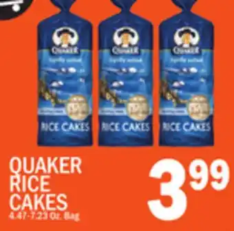 C Town Quaker rice cakes offer