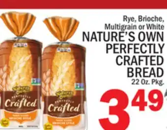 C Town Nature's own perfectly crafted bread offer