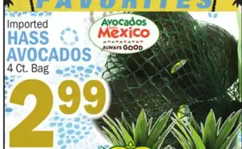 C Town Hass avocados offer