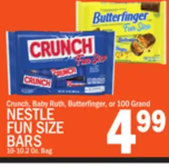 C Town Nestle fun size bars offer