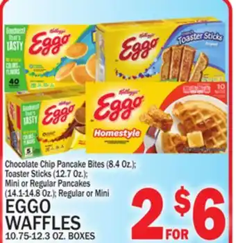 C Town Eggo waffles 10.75-12.3 oz. boxes offer