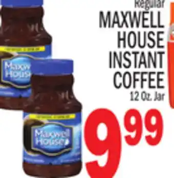 C Town Maxwell house instant coffee offer