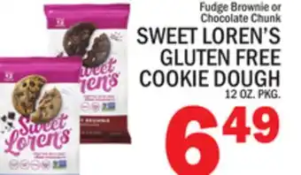 C Town Sweet loren's gluten free cookie dough offer