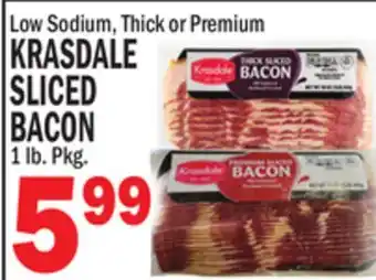 C Town Krasdale sliced bacon offer