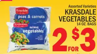 C Town Krasdale vegetables offer