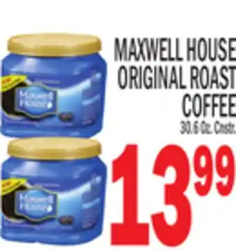 C Town Maxwell house original roast coffee offer