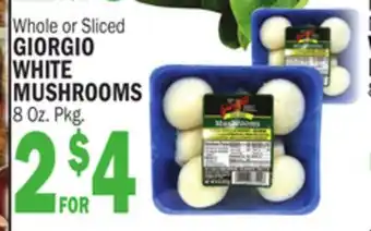 C Town Giorgio white mushrooms offer
