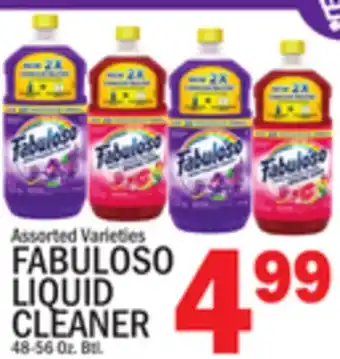 C Town Fabuloso liquid cleaner offer