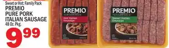 C Town Premio pure pork pure pork italian sausage offer