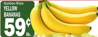 C Town Yellow bananas offer