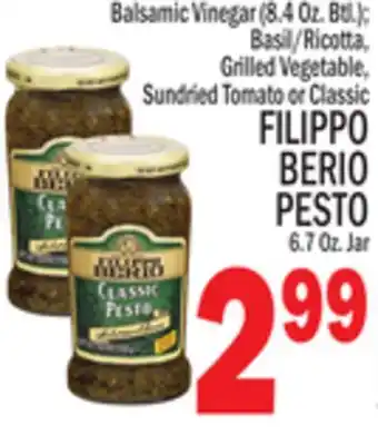 C Town Filippo berio pesto offer