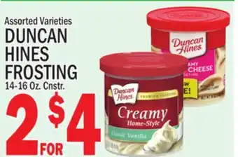 C Town Duncan hines frosting offer