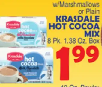 Bravo Supermarkets Krasdale hot cocoa mix offer