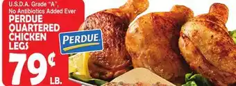 Bravo Supermarkets Perdue quartered chicken offer