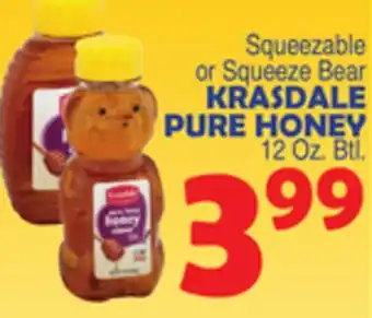 Bravo Supermarkets Krasdale pure honey offer