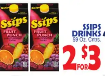 Bravo Supermarkets Ssips drinks offer