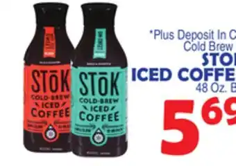 Bravo Supermarkets Stok iced coffee offer