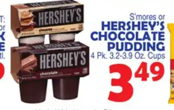 Bravo Supermarkets Hershey's chocolate pudding offer