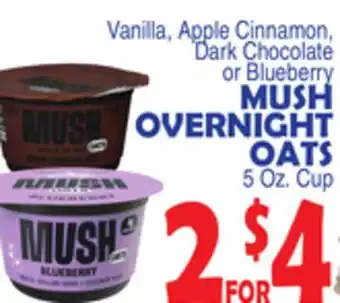 Bravo Supermarkets Mush overnight oats offer