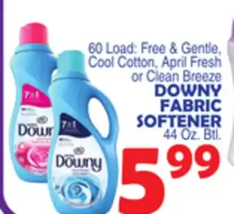 Bravo Supermarkets Downy fabric softener offer