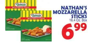 Bravo Supermarkets Nathan's mozzarella sticks offer