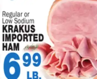Bravo Supermarkets Krakus imported ham offer