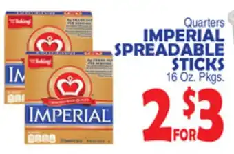 Bravo Supermarkets Imperial spreadable sticks offer