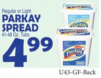 Bravo Supermarkets Parkay spread offer