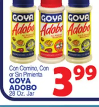Bravo Supermarkets Goya adobo offer
