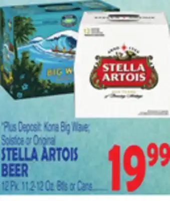 Bravo Supermarkets Stella artois beer offer