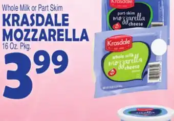 Bravo Supermarkets Krasdale mozzarella offer