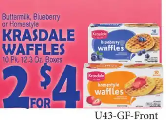 Bravo Supermarkets Krasdale waffles offer