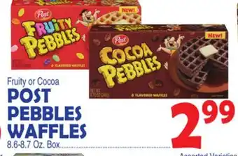 Bravo Supermarkets Post pebbles waffles offer