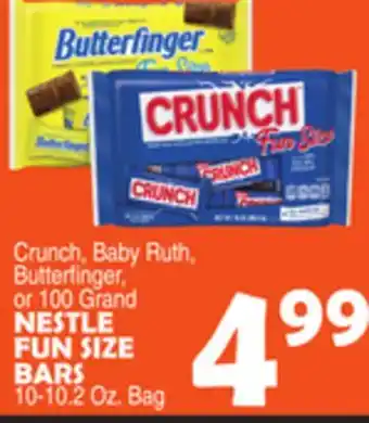 Bravo Supermarkets Nestle fun size bars offer