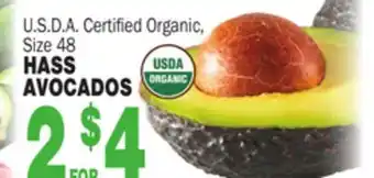 Bravo Supermarkets Hass avocados offer