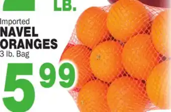 Bravo Supermarkets Navel oranges offer