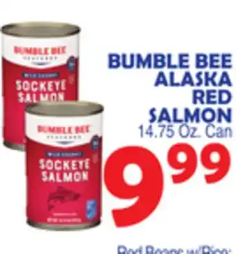 Bravo Supermarkets Bumble bee alaska red salmon offer