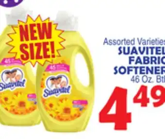 Bravo Supermarkets Suavitel fabric softener offer