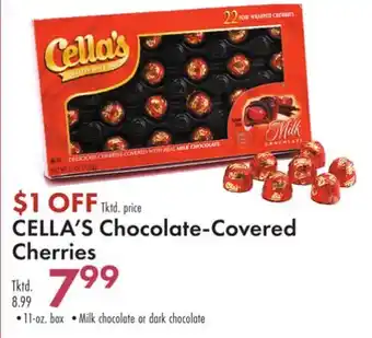 Boscov's Cella's chocolate-covered cherries offer