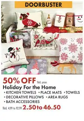 Boscov's Holiday for the home offer