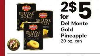 ACME Del monte gold pineapple offer