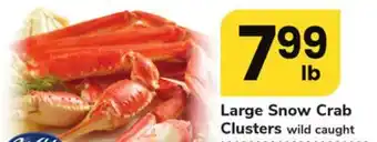 ACME Large snow crab clusters offer