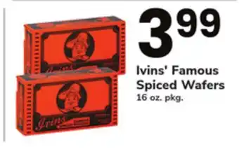 ACME Ivins' famous spiced wafers offer